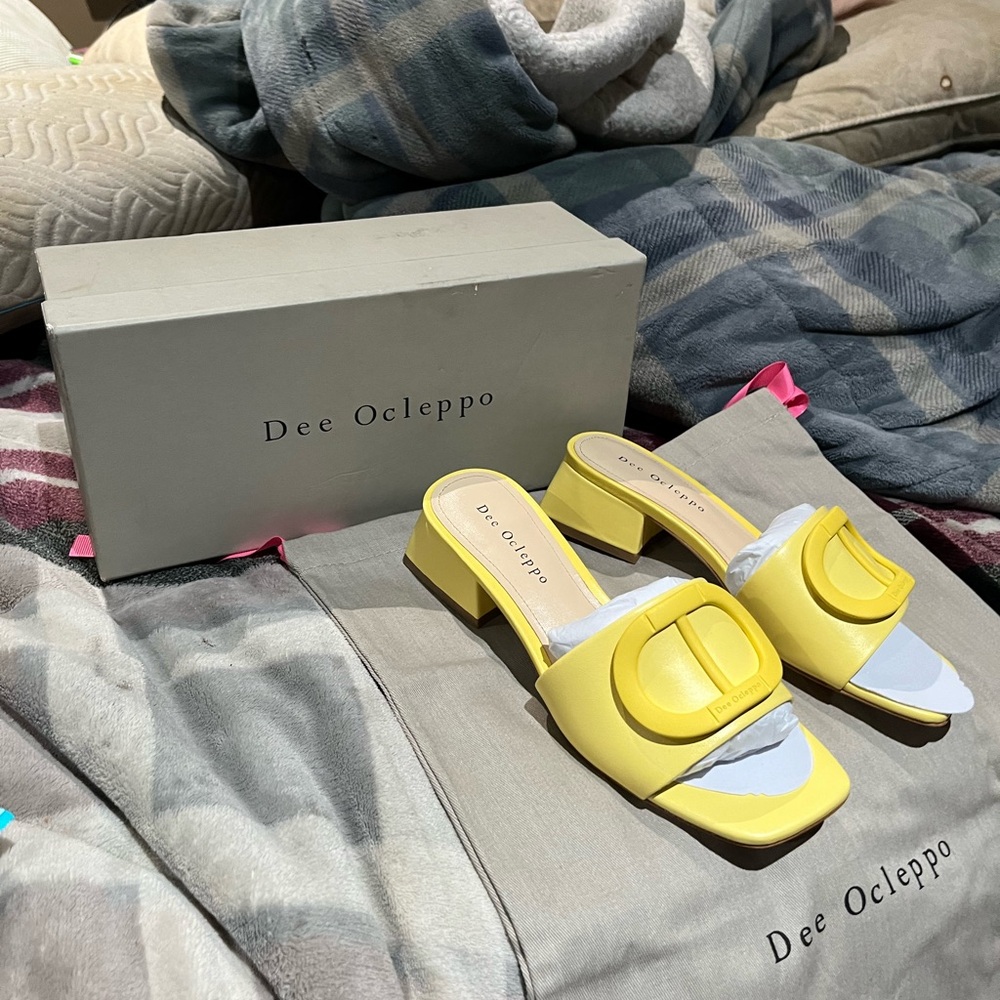 Dee Ocleppo size 6 yellow DE1025 DIZZY SFYLLW